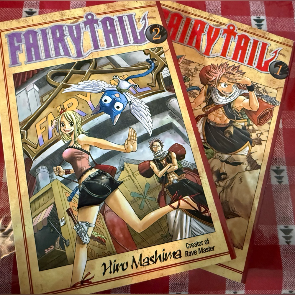 Fairy Tail Manga Volumes 1 & 2
